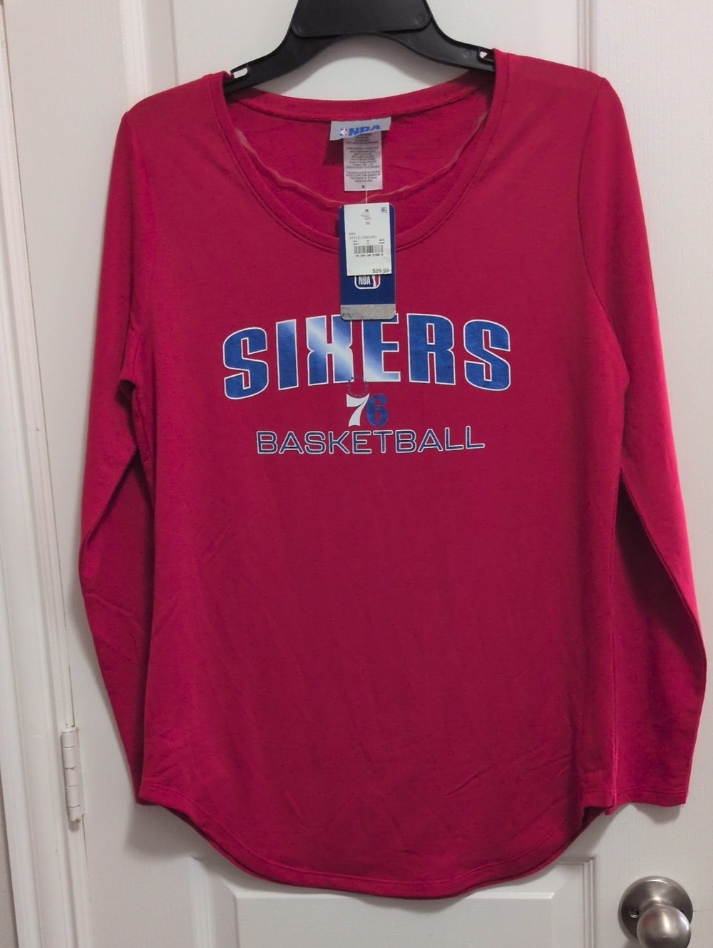 Philadelphia Sixers Long Sleeve T-shirt